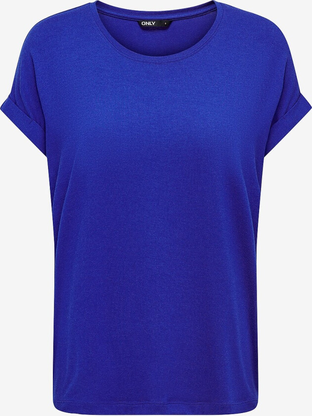 Topp onlMoster S/S O-neck Top - Blå