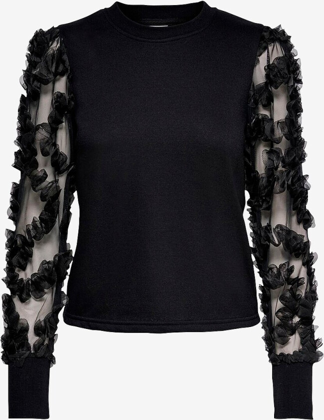 Sweatshirt jdyFairview L/S Sweat Jrs - Svart