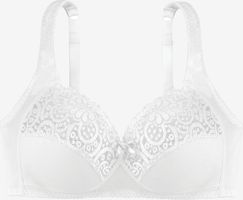 Myk bh Georgina - Hvit