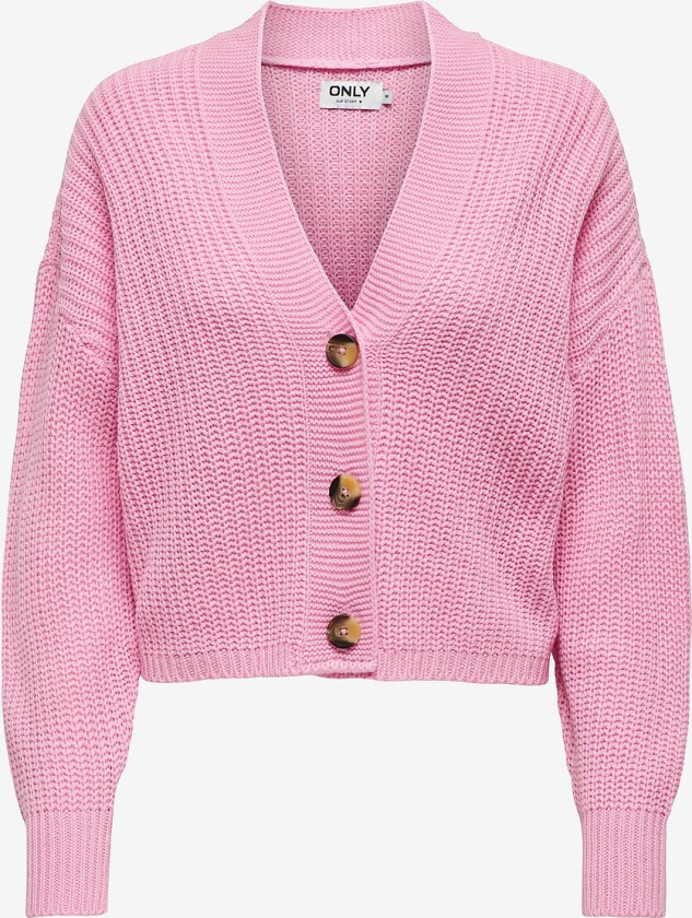Kardigan onlCarolspring L/S Cardigan Knt - Rosa