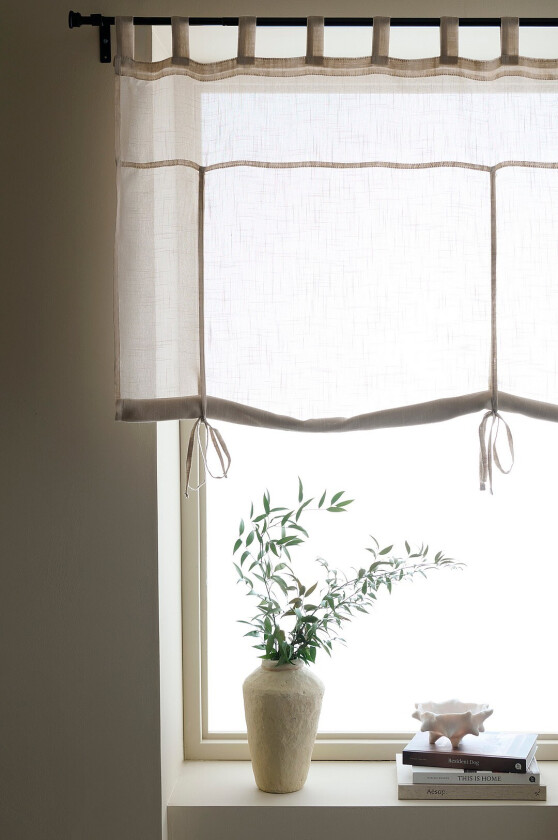 Roll up-gardin Lara - Beige