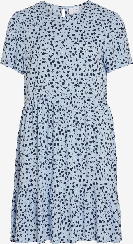 Kjole viPaya S/S Dress - Blå