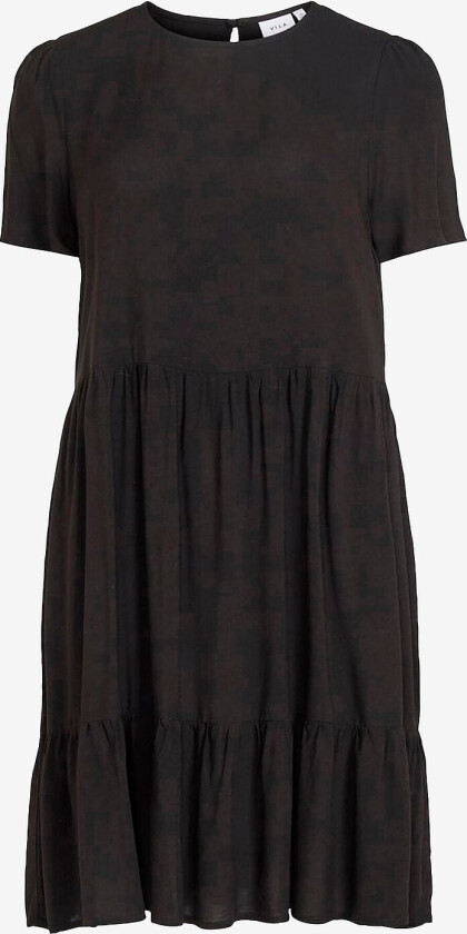 Kjole viPaya S/S Dress - Svart