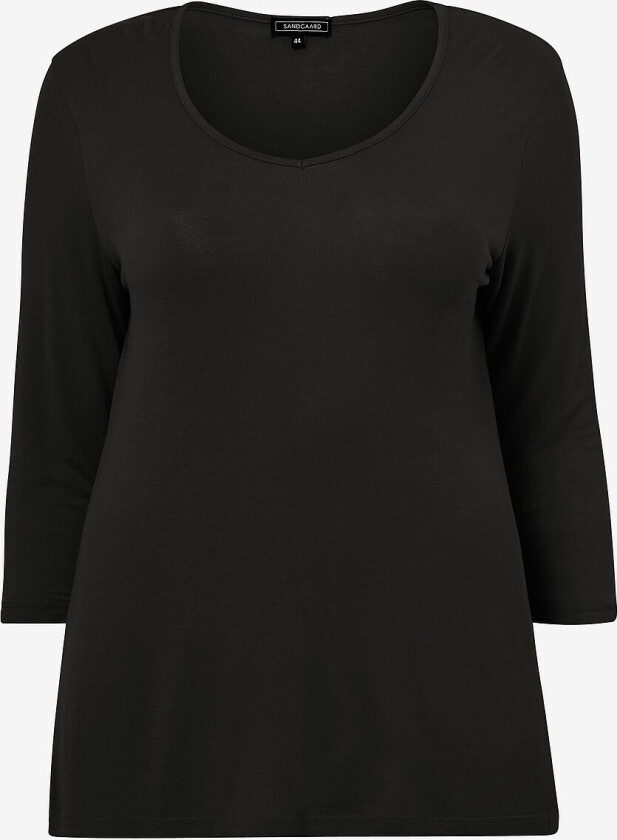 Topp Amsterdam T-Shirt 3/4 - Svart