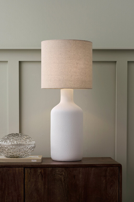 Bordlampe Saga - Hvit