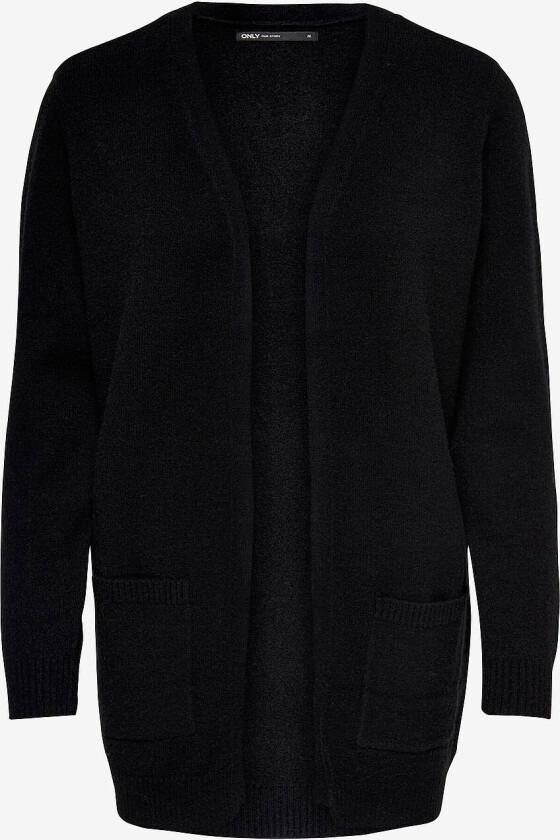 Cardigan onlLesly L/S Open Cardigan Knt - Svart