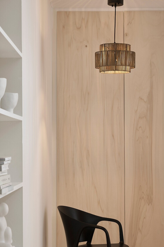 Taklampe Emilia - Brun