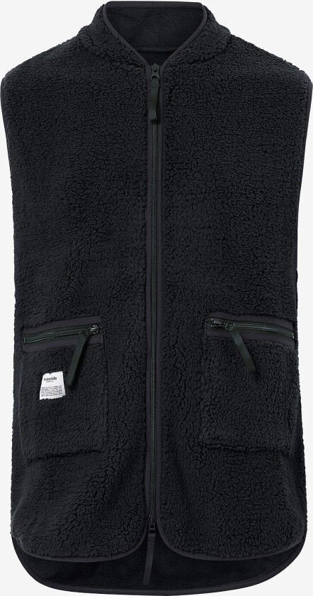 Vest Fleece Vest - Svart
