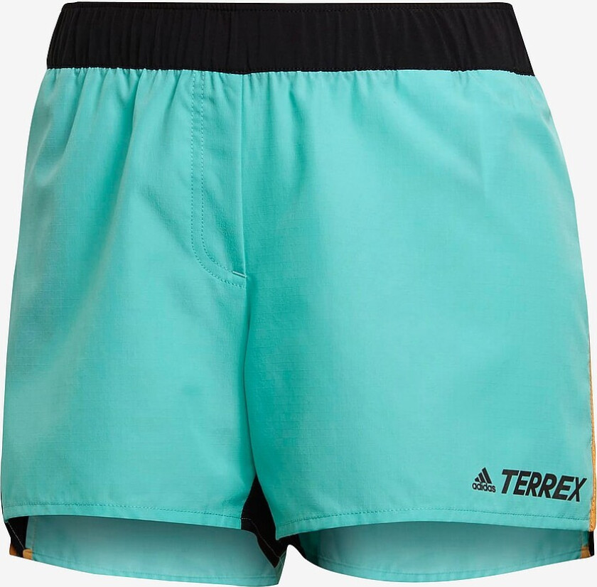 Løpeshorts Terrex Primeblue Trail Running Shorts - Grønn