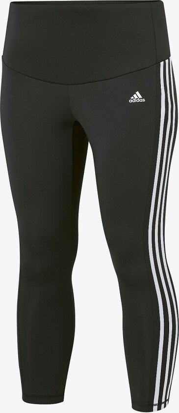 Treningstights Designed 2 Move High-rise 3-stripes 7/8 Sport Tights Plus - Svart