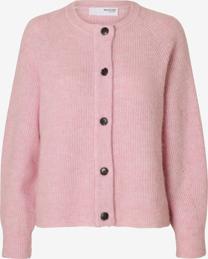 Cardigan slfLulu LS Knit Short - Rosa