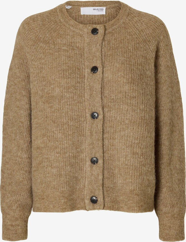 Cardigan slfLulu LS Knit Short - Brun