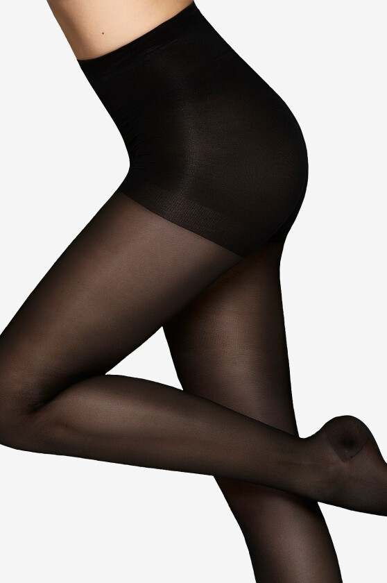 Støttestrømpebukse Ladies Den Pantyhouse - medium support - Svart