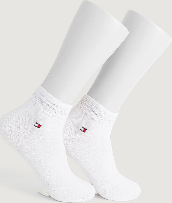 2-pk sokker TH men Quarter 2P - Hvit