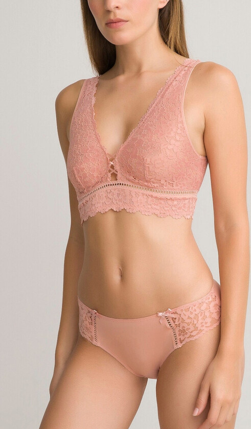 Bh-topp i blonde - Rosa