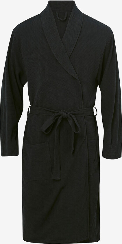 Badekåpe Bathrobe Organic Cotton - Svart