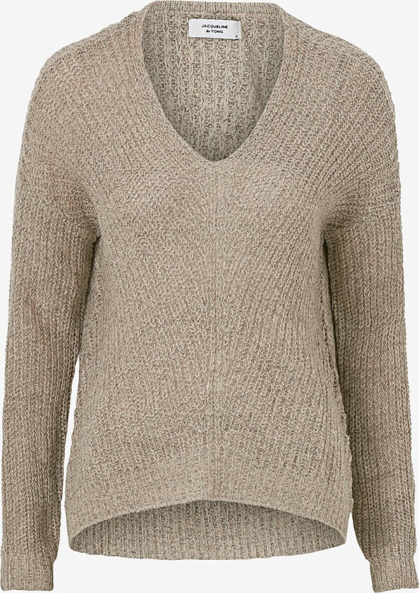 Genser jdyNew Megan L/S Pullover Knt - Grå