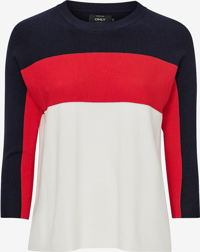 Genser onlRegitze 3/4 Pullover - Blå