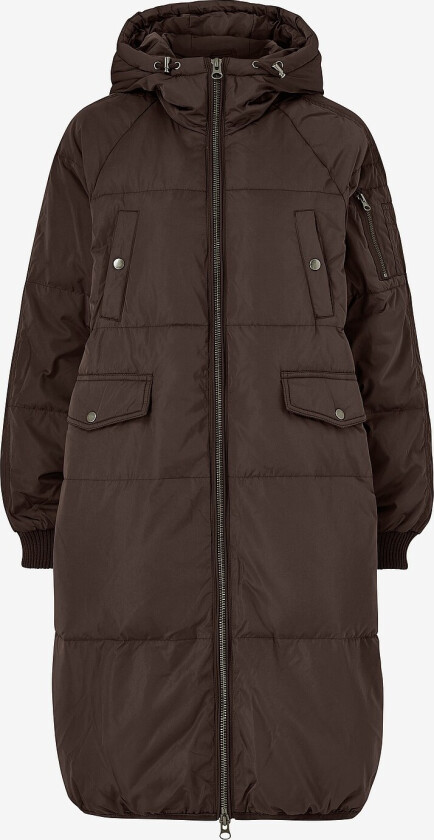 Dunkåpe ihBunala Down Jacket - Brun