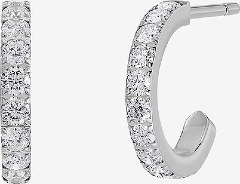 Øredobber Glow Earrings Mini Steel - Sølv