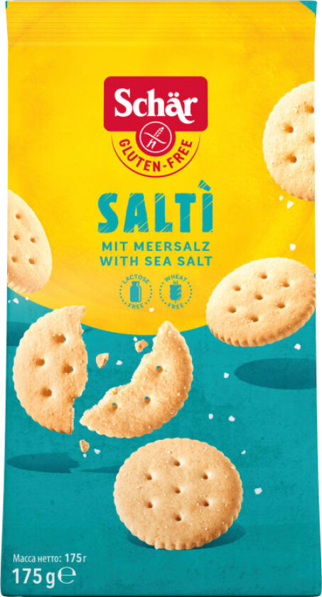 Dr. Schär Salti Kjeks 175g