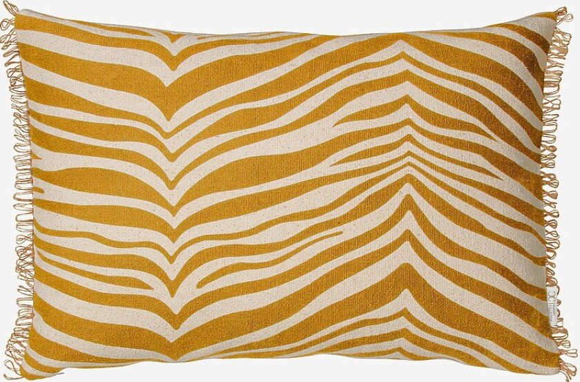 Pute Zebra 40x60 cm - Gul