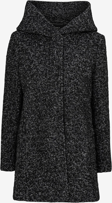 Kåpe onlSedona Boucle Wool Coat - Svart