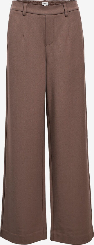 Bukser objLisa Wide Pant - Brun