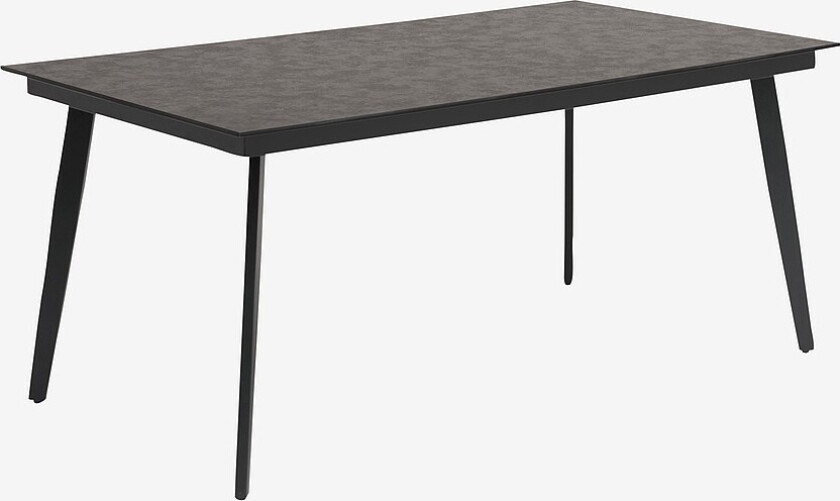 Spisebord, Hunneslätt 90x160 cm - Grå