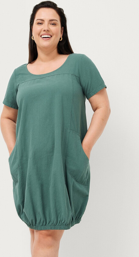 Kjole jEasy S/S Dress - Grønn