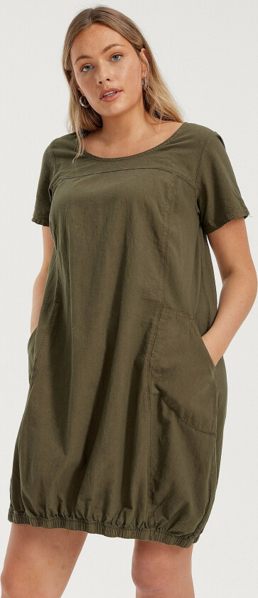 Kjole jEasy S/S Dress - Grønn