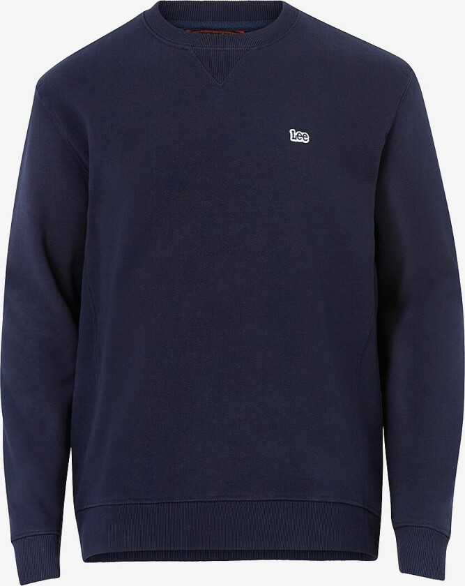 Sweatshirt Plain Crew Sws - Blå