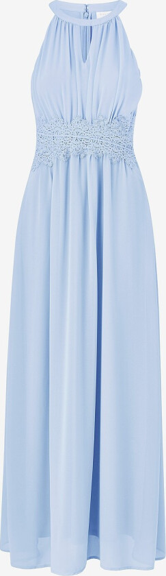 Maxikjole viMilina Halterneck Maxi Dress - Blå