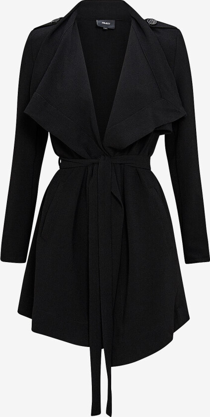 Kåpe objAnnlee Short Jacket - Svart