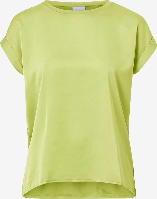 Topp viElelette S/S Satin Top - Grønn