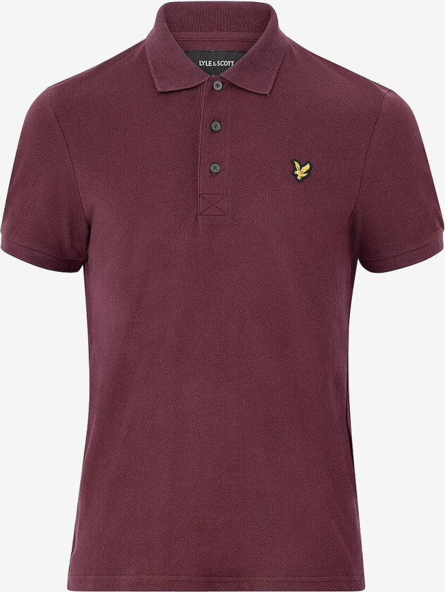 Pikétrøye Plain Polo Shirt - Rød