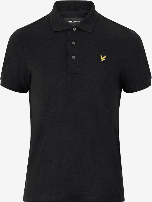 Pikétrøye Plain Polo Shirt - Svart