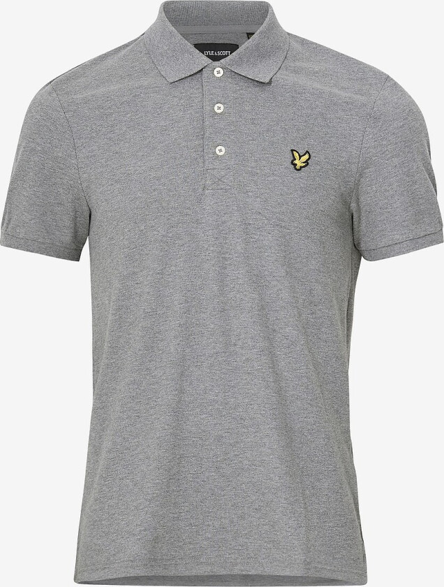 Pikétrøye Plain Polo Shirt - Grå
