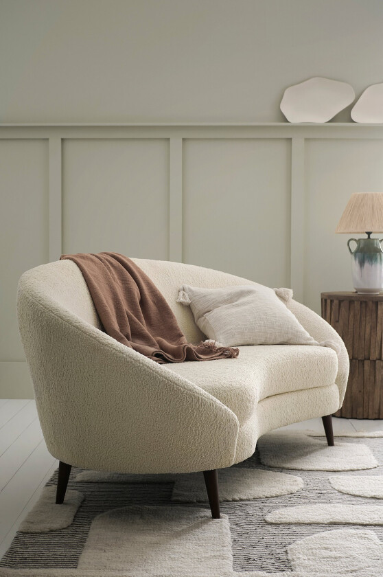 Sofa Tissla 3-seter - Hvit