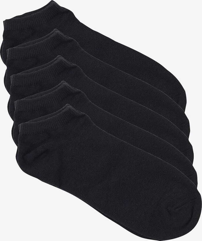Ankelsokker jacDongo Socks JR 5-pk - Svart