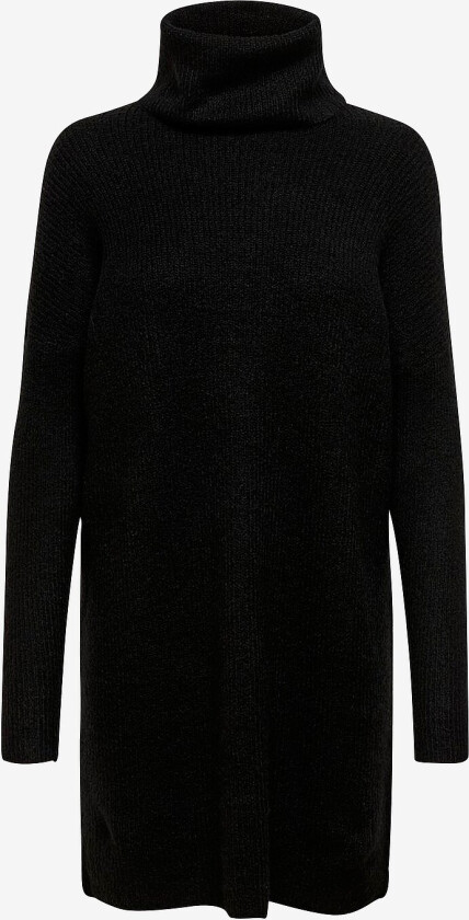 Kjole onlJana L/S Cowlnck Dress Wool Knt - Svart