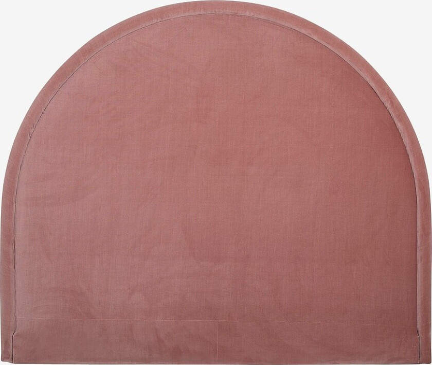 Sengegavl Luna Fløyel - Rosa