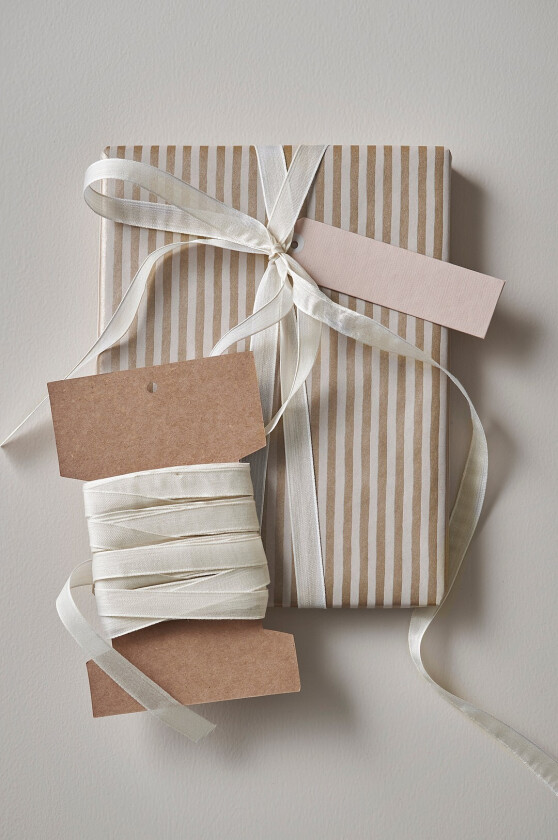 Gavebånd Batiste 20 m - Hvit