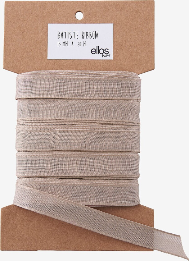 Gavebånd Batiste 20 m - Natur
