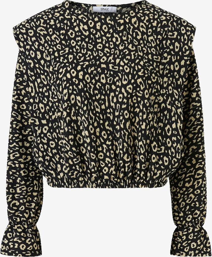 Topp onlZille L/S Top - Svart