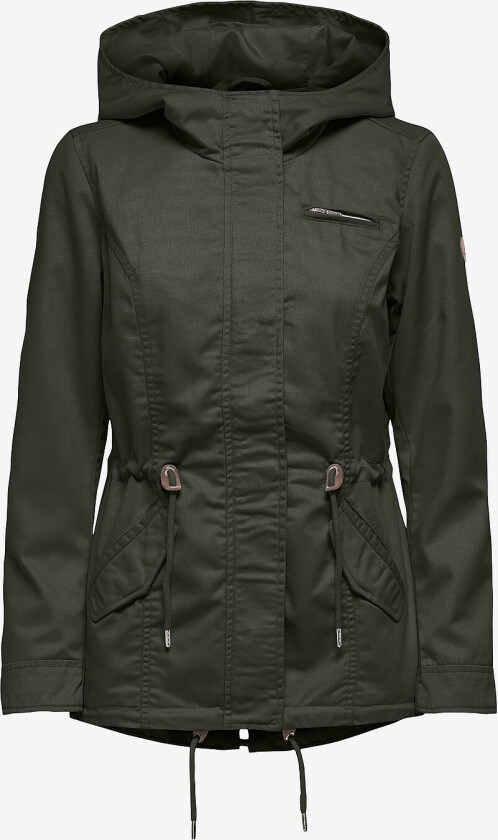 Jakke onlLorca Canvas Parka CC Otw - Grønn