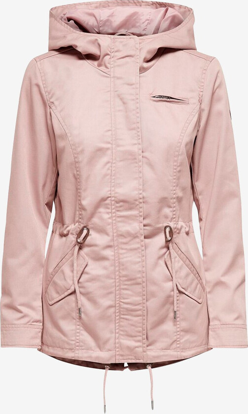 Jakke onlLorca Canvas Parka CC Otw - Rosa