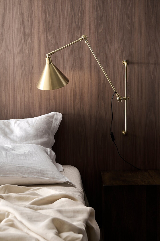 Vegglampe Jordan Liten - Gull