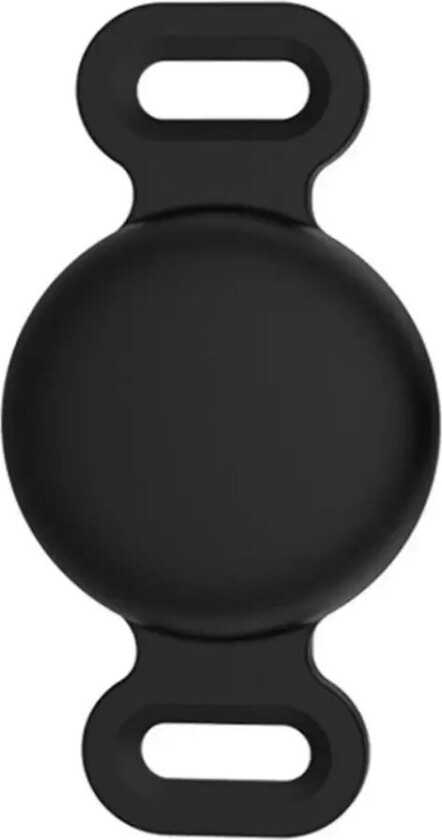 AirTag Silikondeksel for Halsbånd - Svart