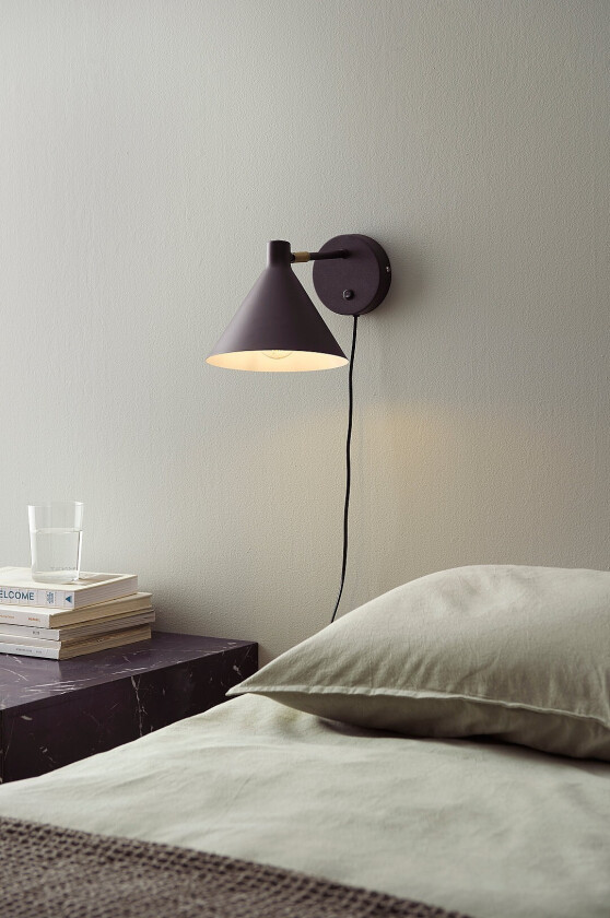 Vegglampe Jordan Mini - Svart
